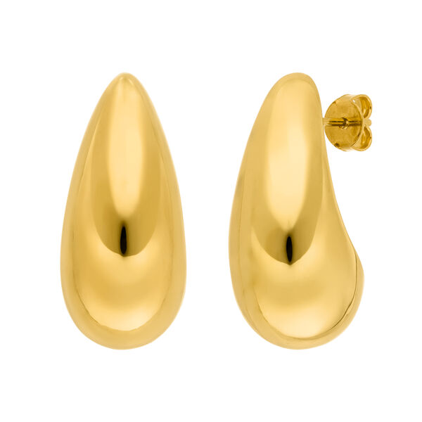 Ohrstecker Big Drop, 18 K Gelbgold vergoldet Bild 2