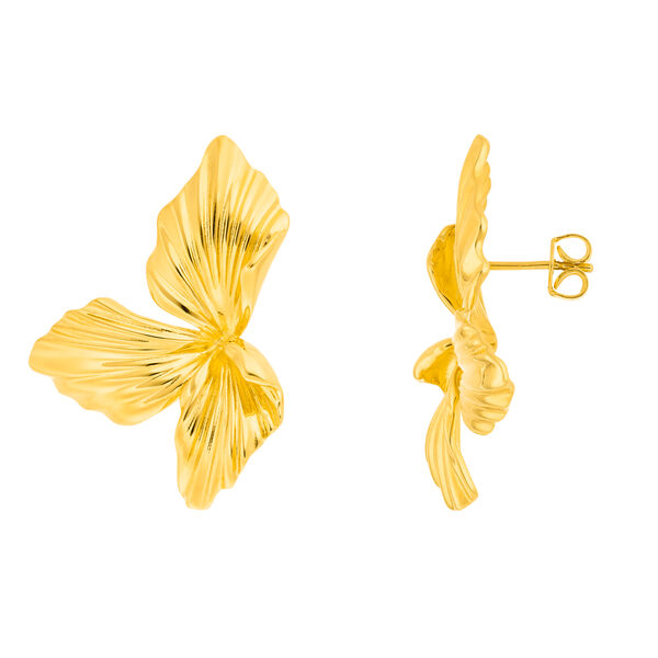 Ohrstecker ALOHA, 18 K Gelbgold vergoldet Bild 3