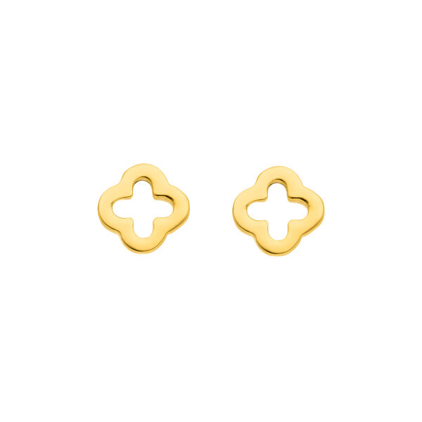 Ohrstecker MINI Clover, 18 K  Gelbgold vergoldet Bild 2