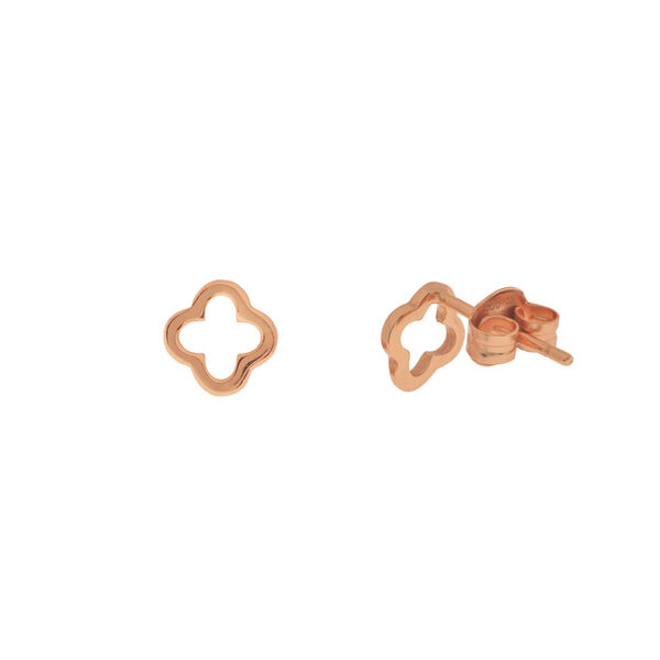 Ohrstecker MINI Clover, 18 K  Rosegold vergoldet Bild 2
