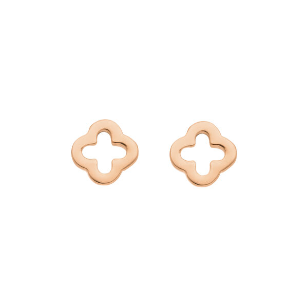 Ohrstecker MINI Clover, 18 K  Rosegold vergoldet Bild 2