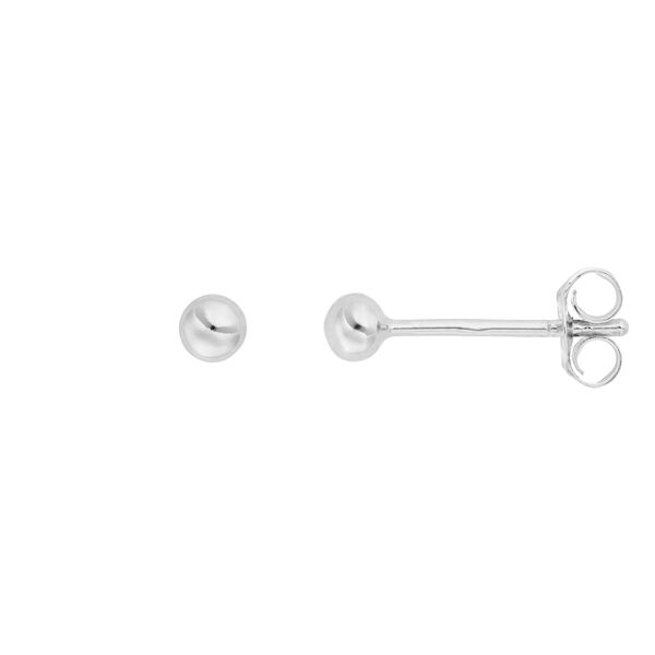 Kugelstecker Mini, 3 mm, 925 Sterlingsilber Bild 2