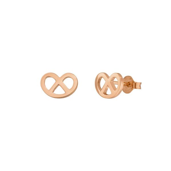 Ohrstecker Brezn, 18 K Rosegold vergoldet Bild 2