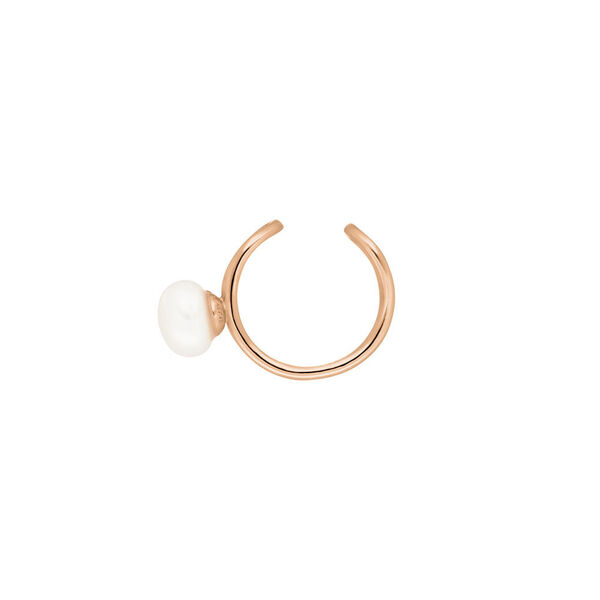 Earcuff 2 Pearls, 18 K Rosegold vergoldet Bild 2