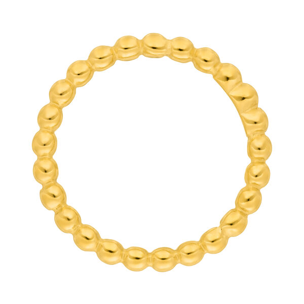 Ball-Ring, dick, 18 K Gelbgold vergoldet, Gr.52 Bild 2