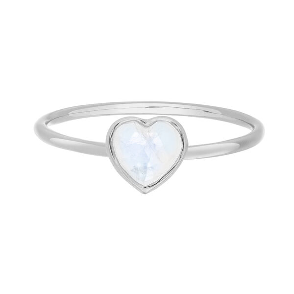 Ring VALENTINE, Mondstein, 925 Sterlingsilber, Gr.50 Bild 2