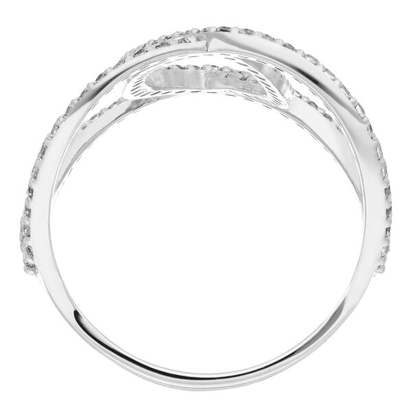 Silber Double C Ring Bild 3