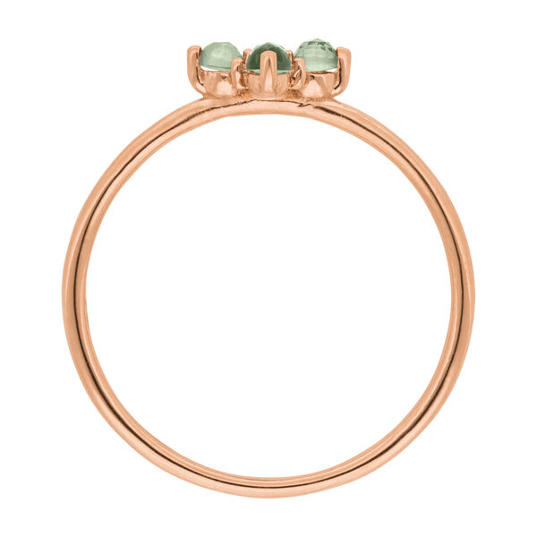 Ring BLOOM, Labradorit/Aventurin, 18 Karat Rosegold vergoldet Bild 4