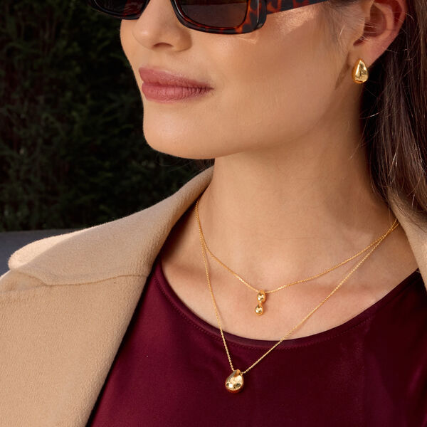Bold Schmuckset, 18 K Rosegold vergoldet Bild 2