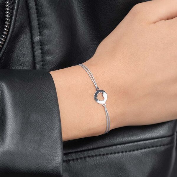 Freundschaftsarmband Heart, 14 Karat Weigold Bild 2